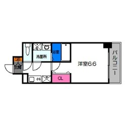 RaysProduct西住之江adamUの物件間取画像